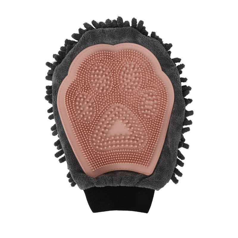 2 in 1 pet bathing brush