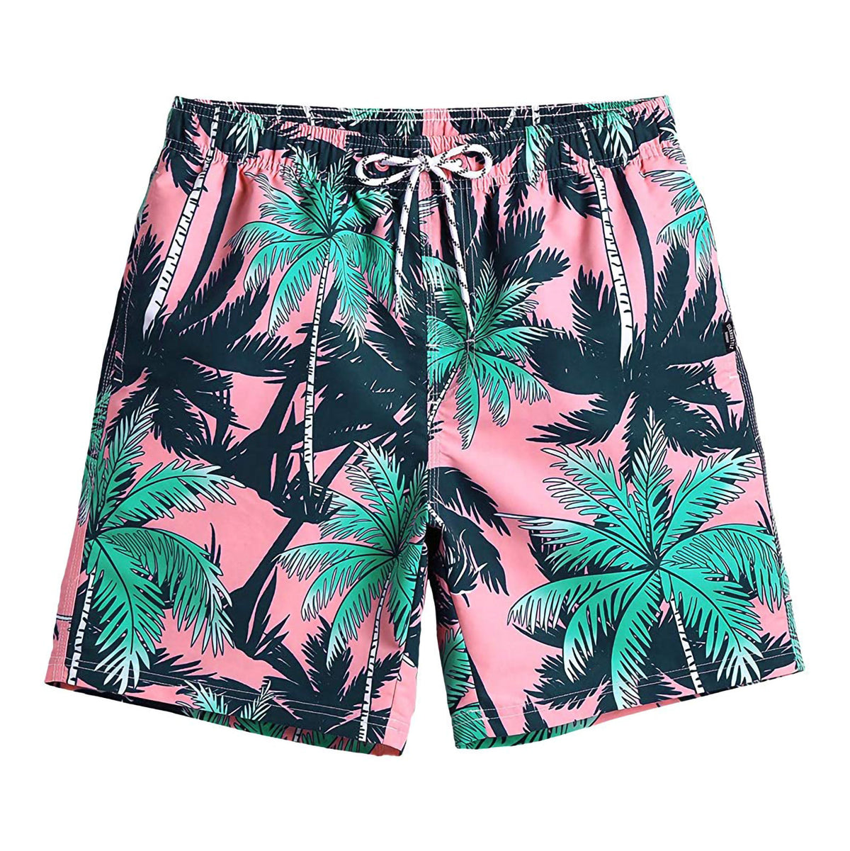 Mens Printed Beach Shorts Casual Summer Style