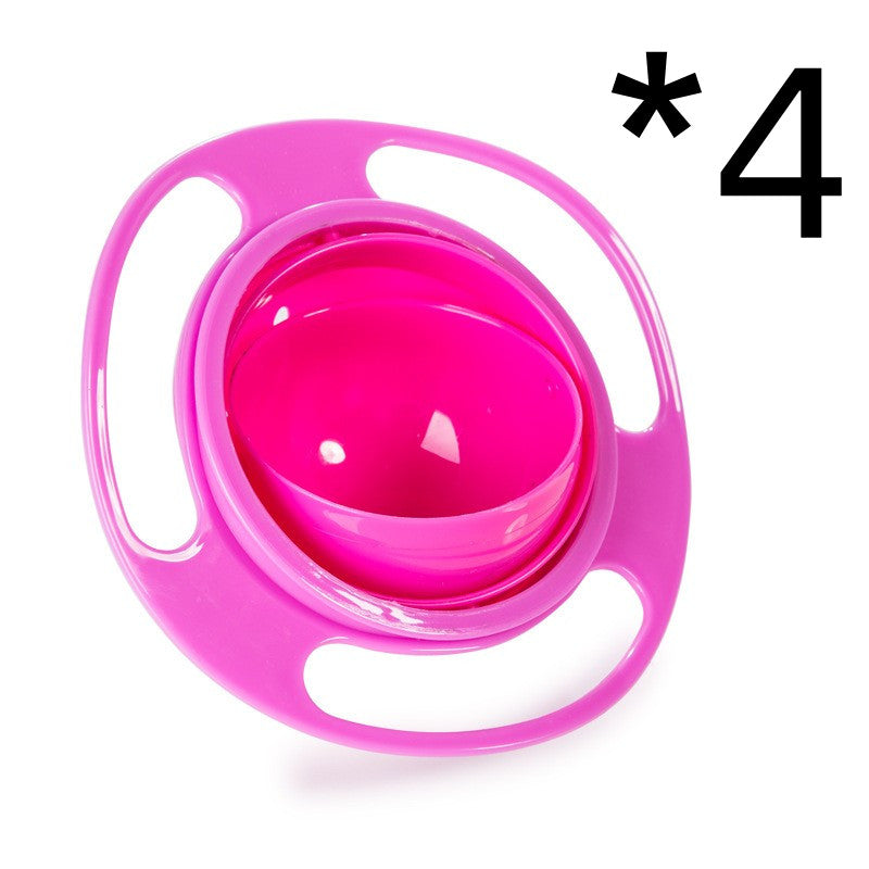 360 Rotating Toddler Snack Bowl