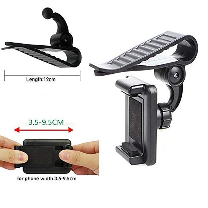 car sun visor phone mount