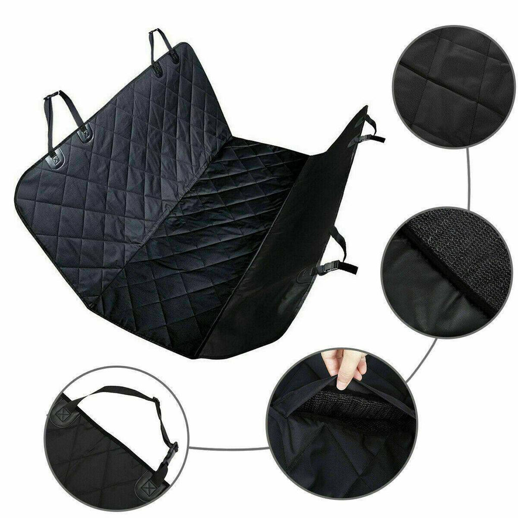 Waterproof Dog Car Seat Cover Rear Seat Hammock Protector