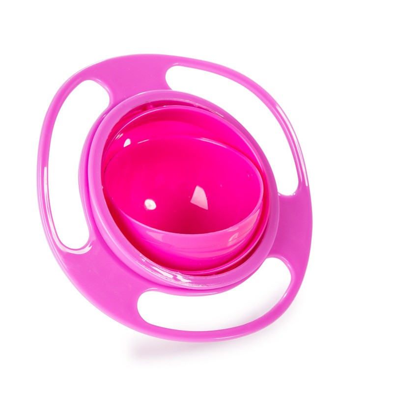 360 Rotating Toddler Snack Bowl