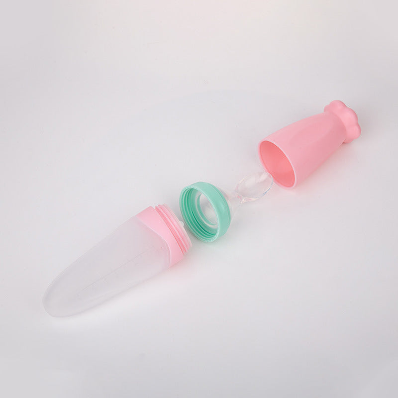 baby squeeze feeding bottle