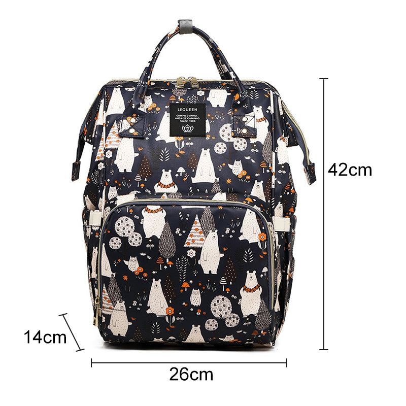 large baby changing bag backpack