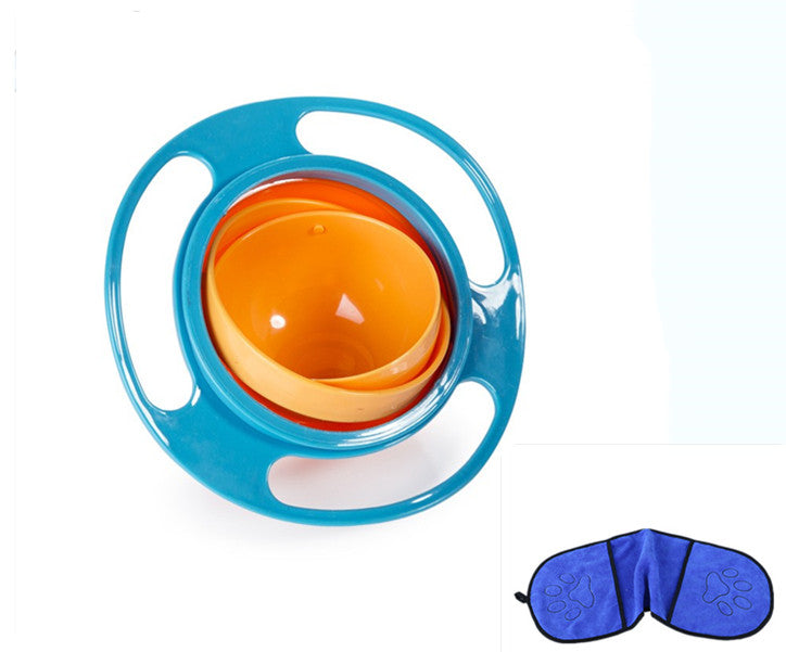 360 Rotating Toddler Snack Bowl