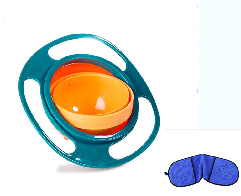 360 Rotating Toddler Snack Bowl