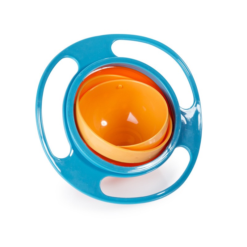360 Rotating Toddler Snack Bowl