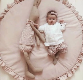 round cotton baby play mat