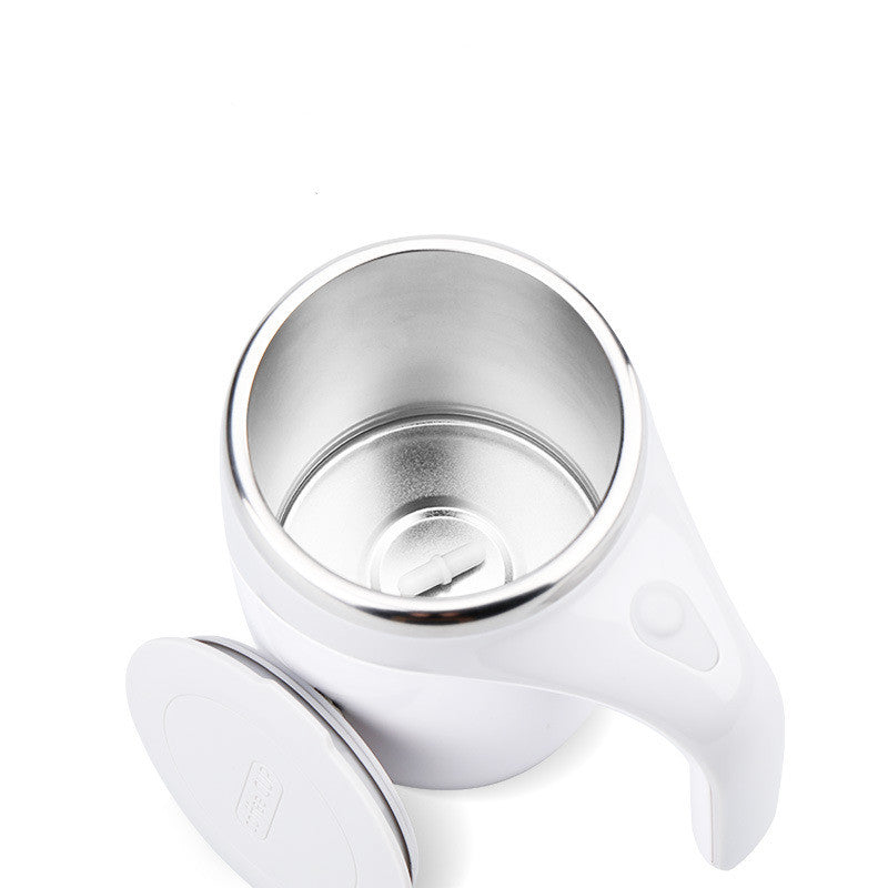 Automatic Self Stirring Coffee Mug with Stainless Steel Liner