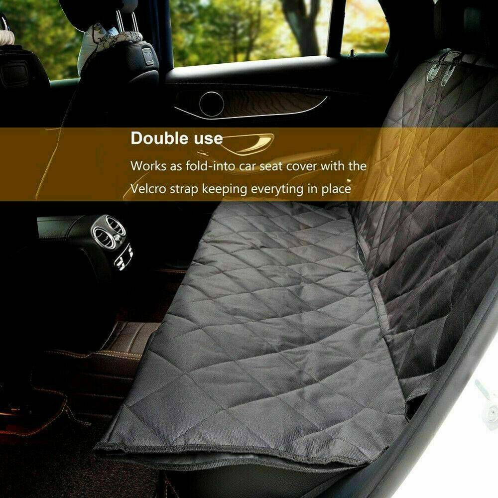 Waterproof Dog Car Seat Cover Rear Seat Hammock Protector