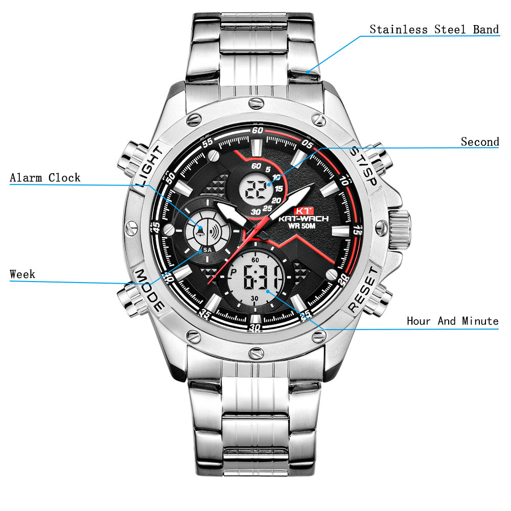 black smartwatch