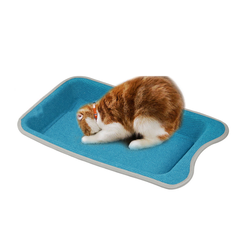 square cat scratching board