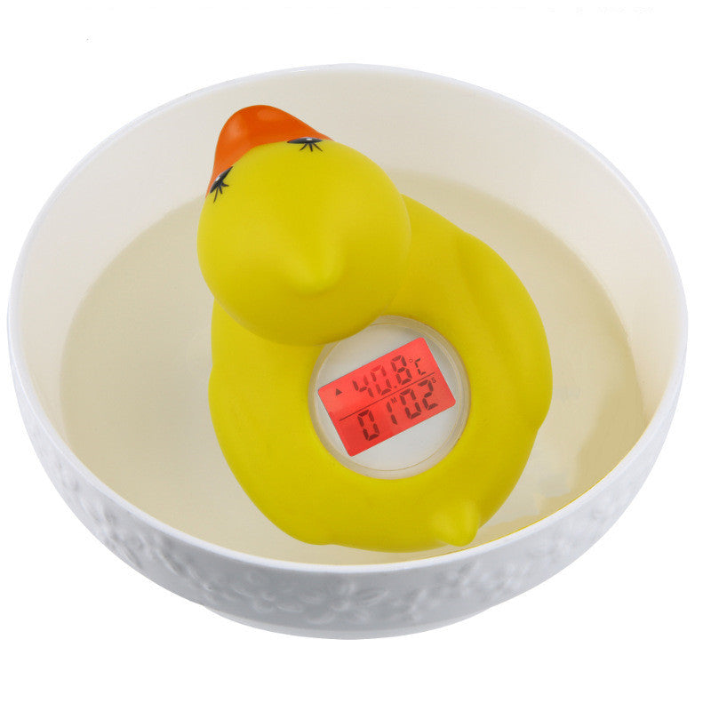 baby bath thermometer with timer