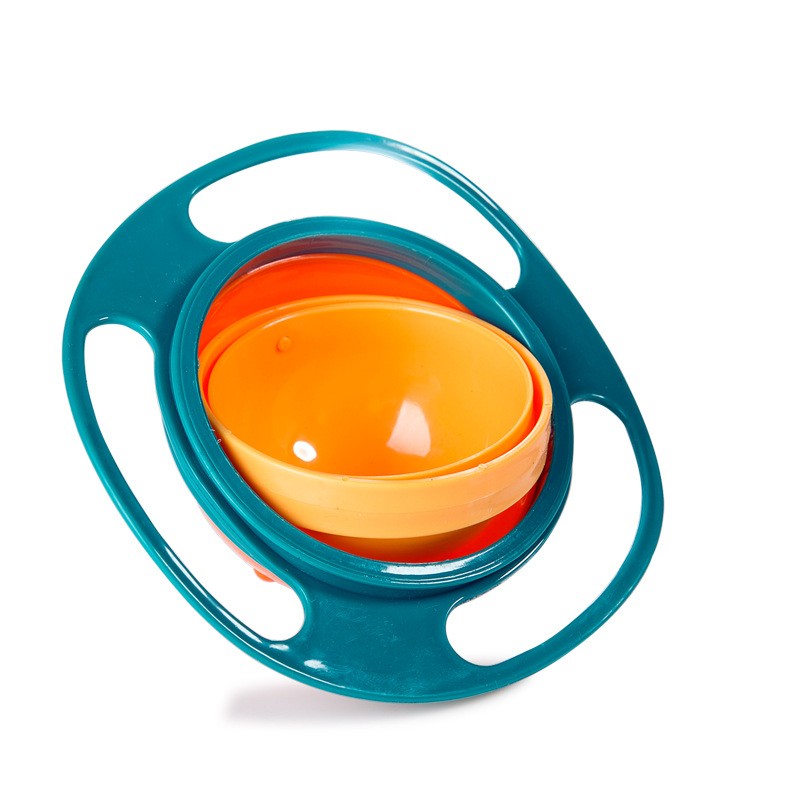 360 Rotating Toddler Snack Bowl