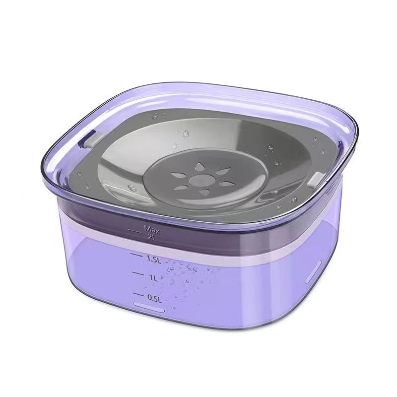 anti spill slow water feeder bowl