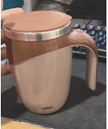 Automatic Self Stirring Coffee Mug with Stainless Steel Liner