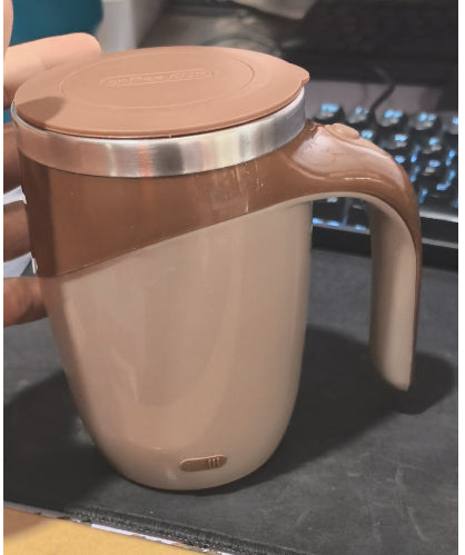 Automatic Self Stirring Coffee Mug with Stainless Steel Liner