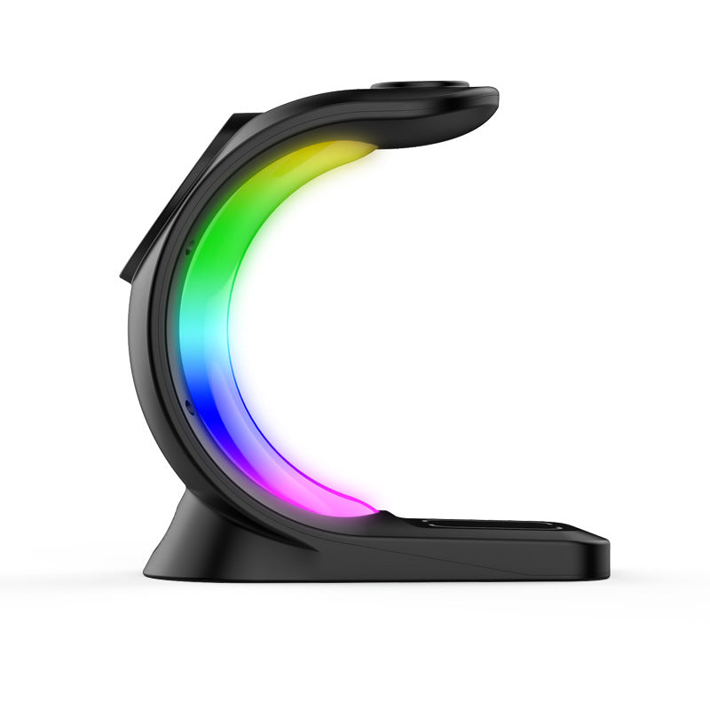4 in 1 Magnetic Wireless Charging Station with RGB Light