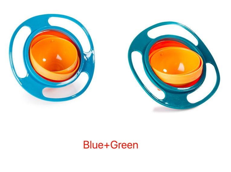 360 Rotating Toddler Snack Bowl