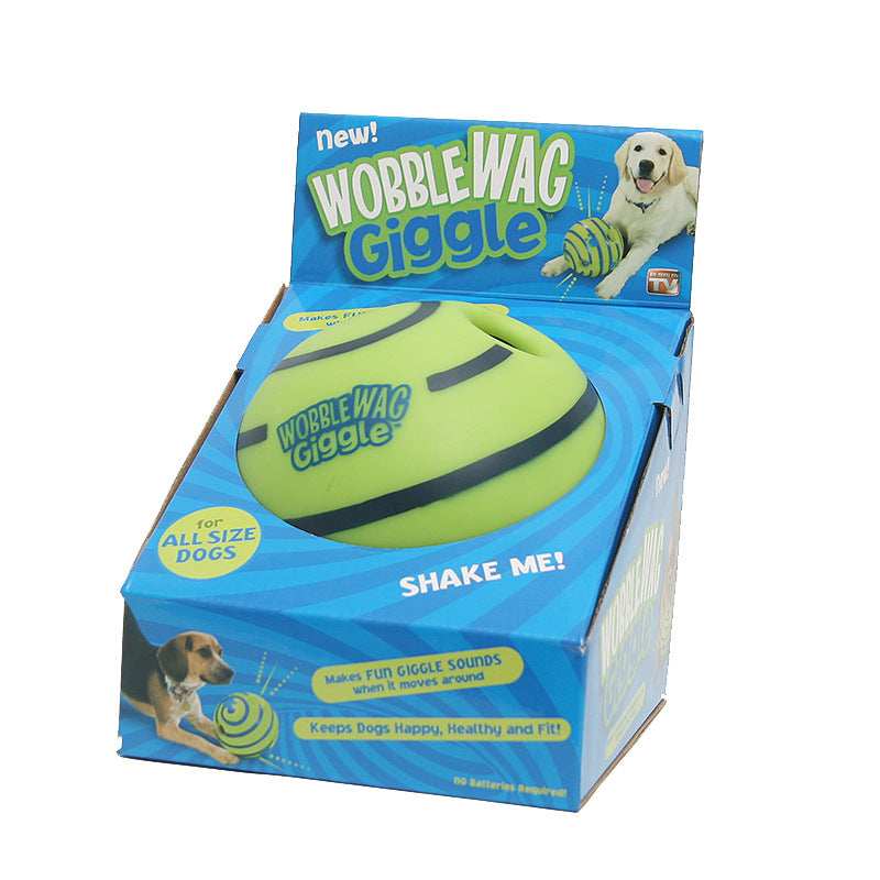 Dog Sound Ball Toy PVC Interactive Exercise Ball