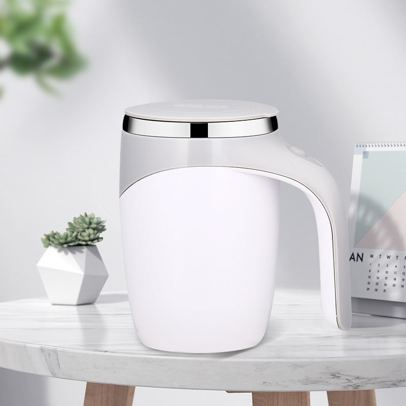 Automatic Self Stirring Coffee Mug with Stainless Steel Liner