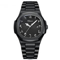 Mens Classic Quartz Watch with Stainless Steel Bracelet