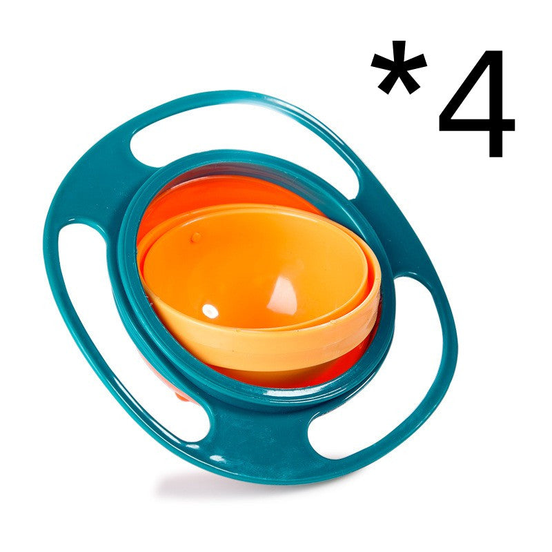 360 Rotating Toddler Snack Bowl