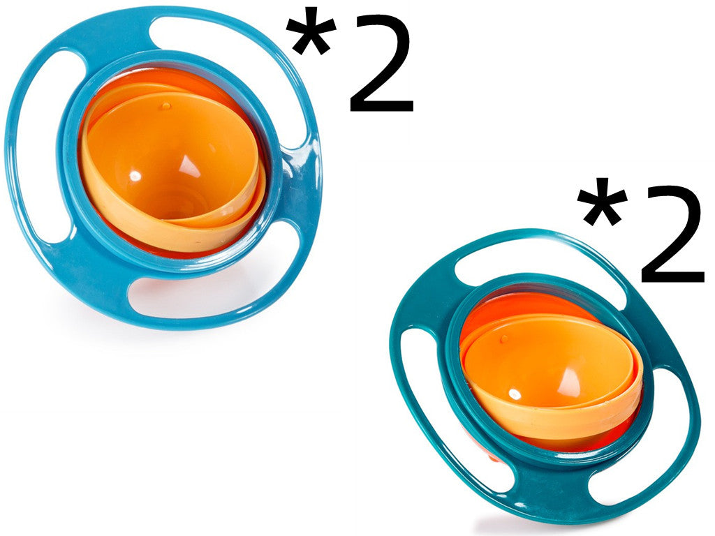 360 Rotating Toddler Snack Bowl