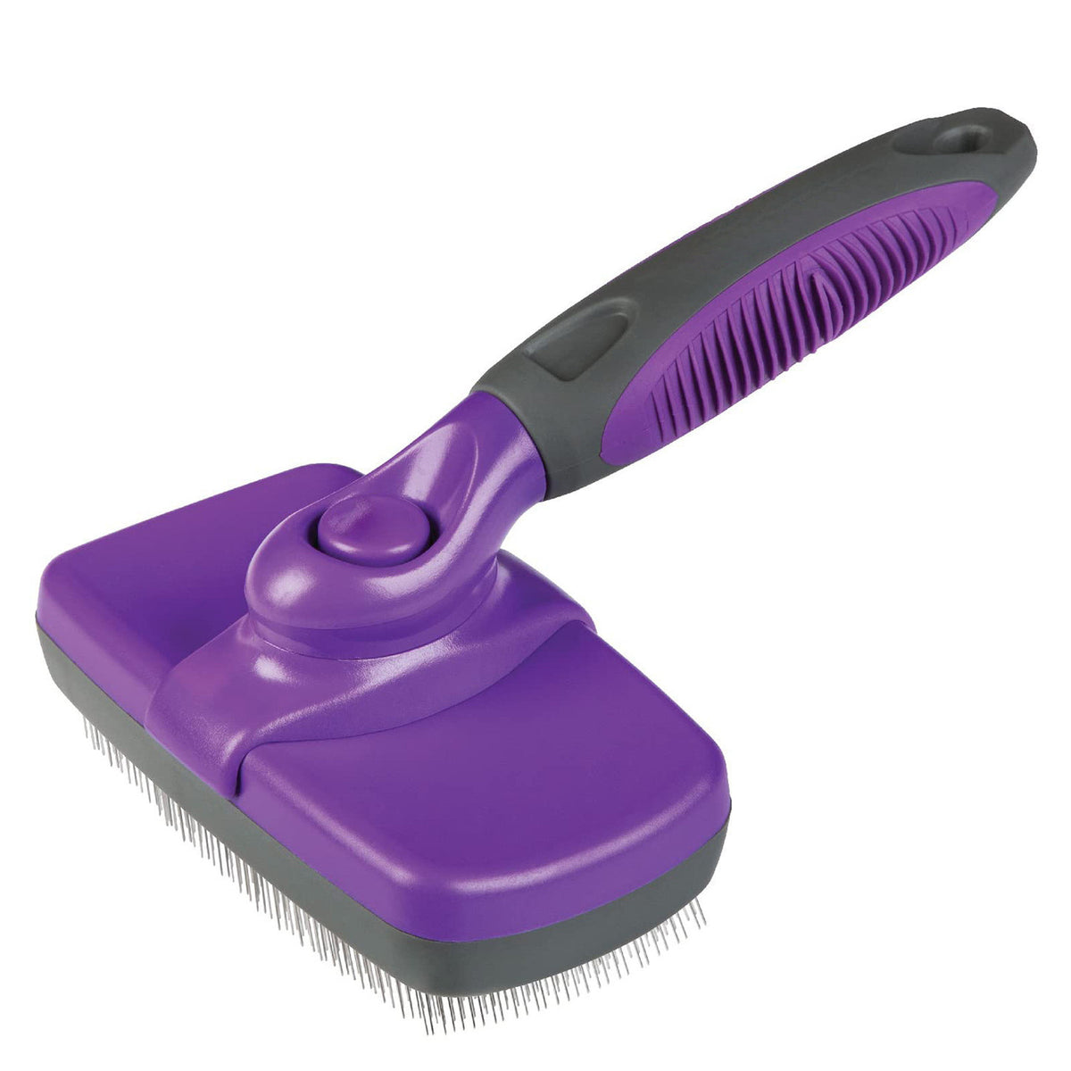 self cleaning deshedding brush