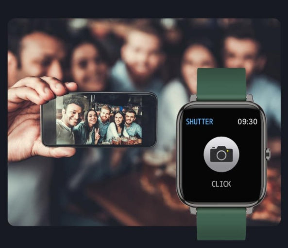 P22 Smartwatch with Heart Rate and Sleep Tracking
