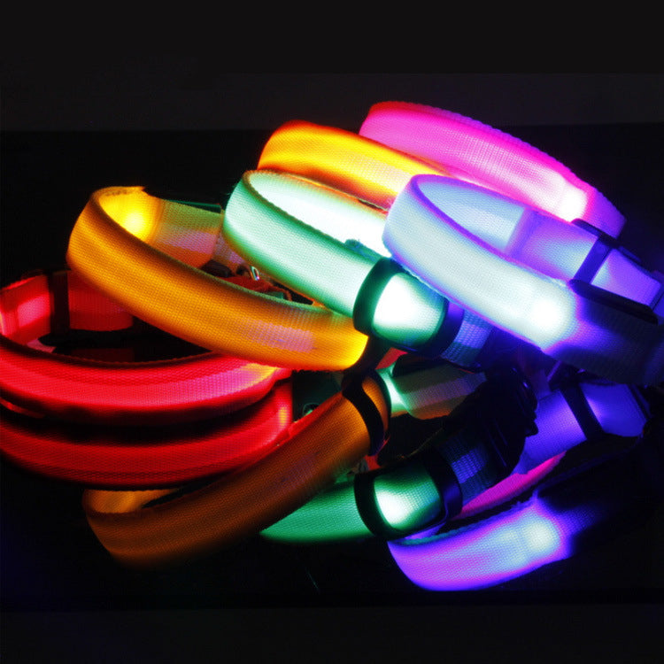 Rechargeable LED Safety Collar for Dogs