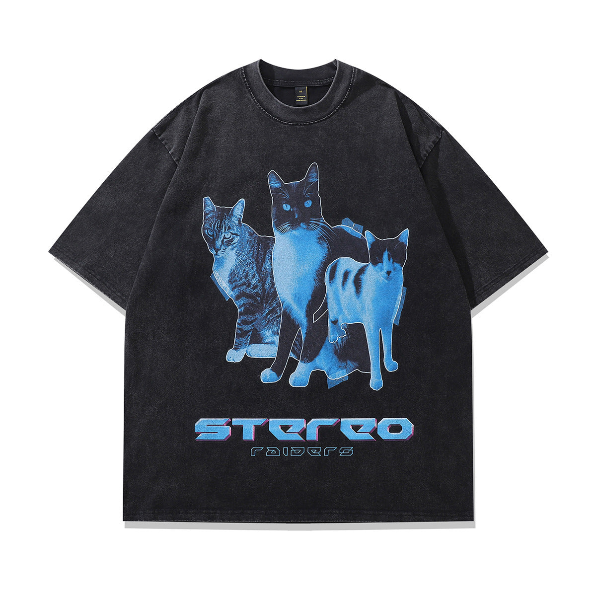 oversized doberman graphic tshirt