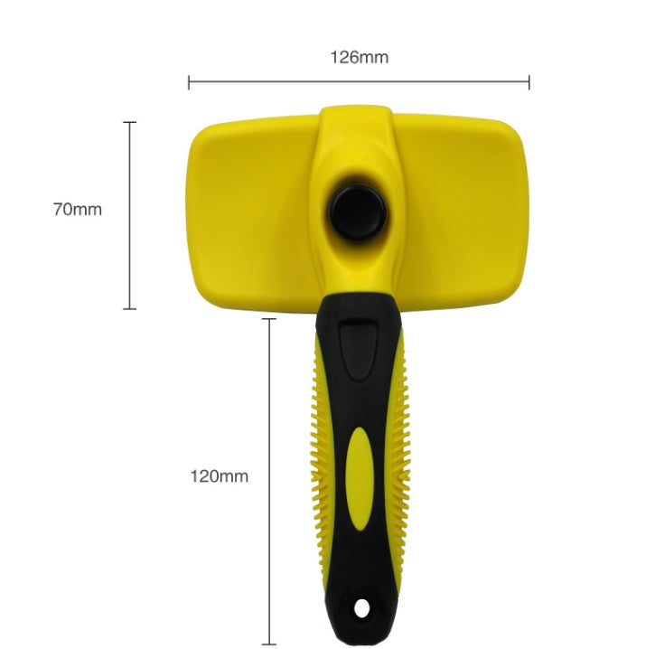 self cleaning slicker brush