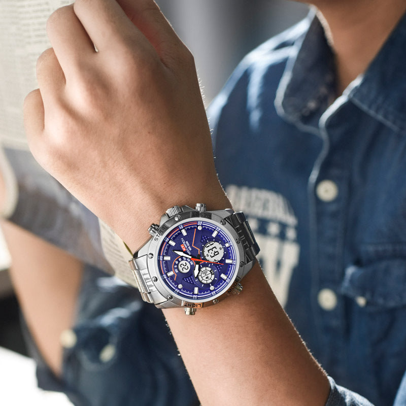 black smartwatch