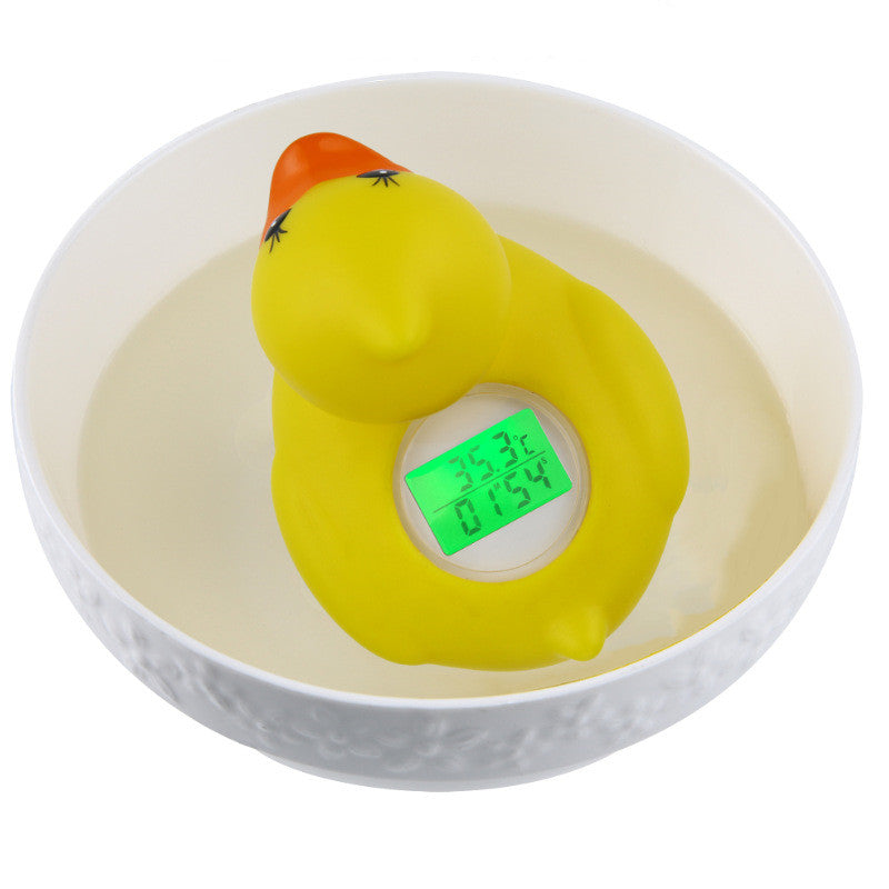 baby bath thermometer with timer