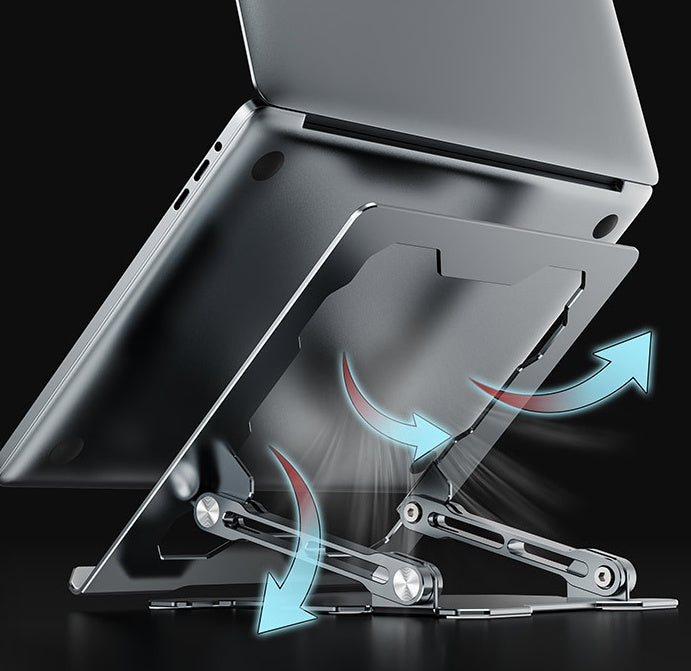 Adjustable Aluminium Laptop Stand for Laptops and Tablets