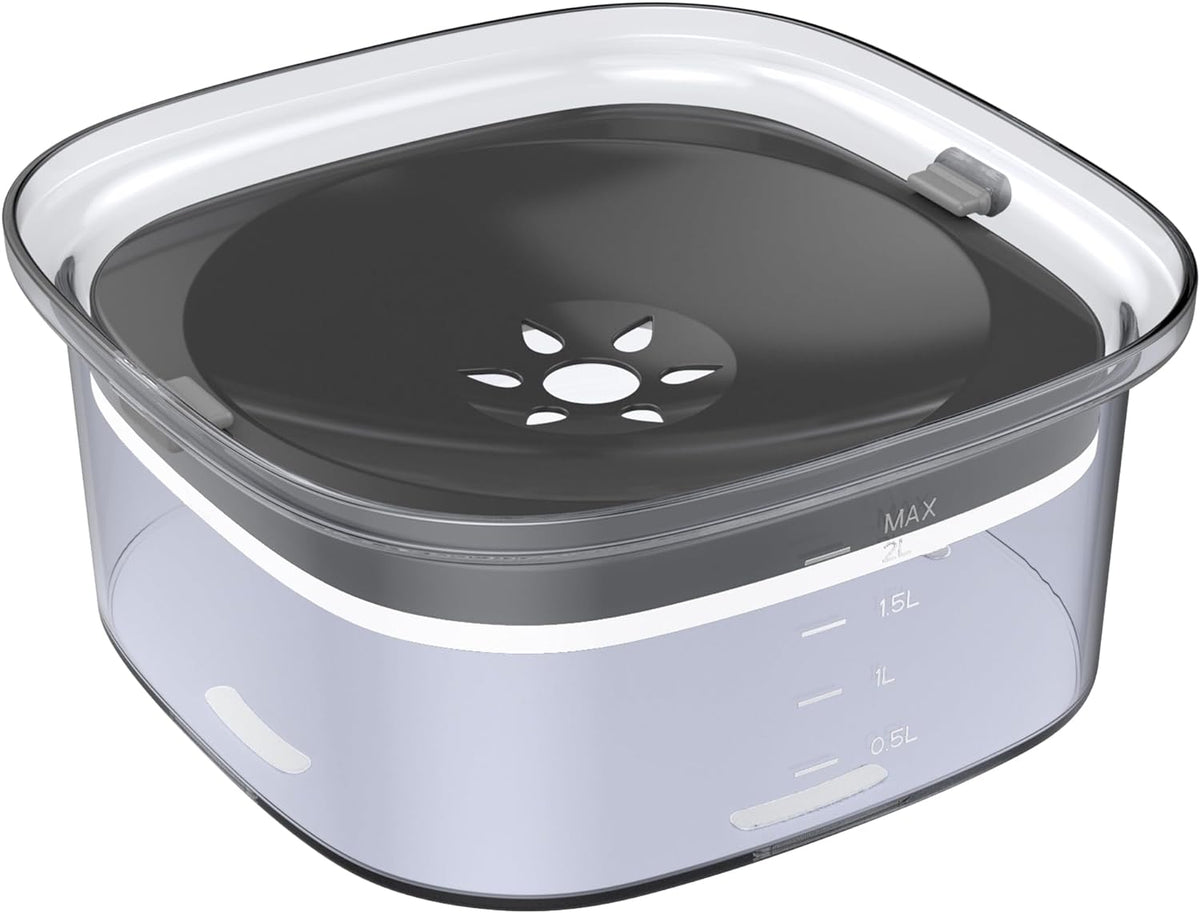 anti spill slow water feeder bowl