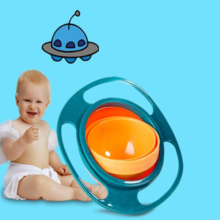 360 Rotating Toddler Snack Bowl