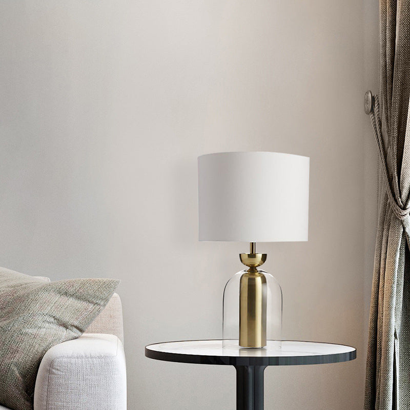white minimalist desk lamp