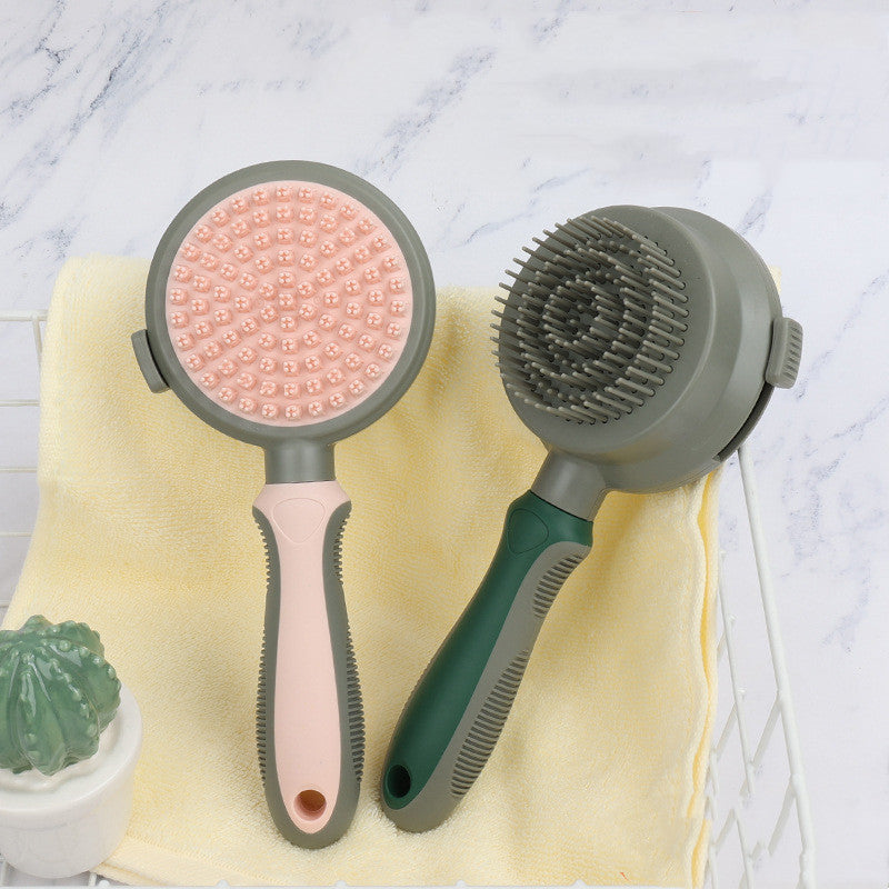 double sided pet grooming brush