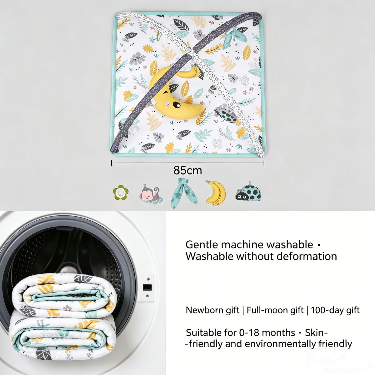 baby crawling play mat