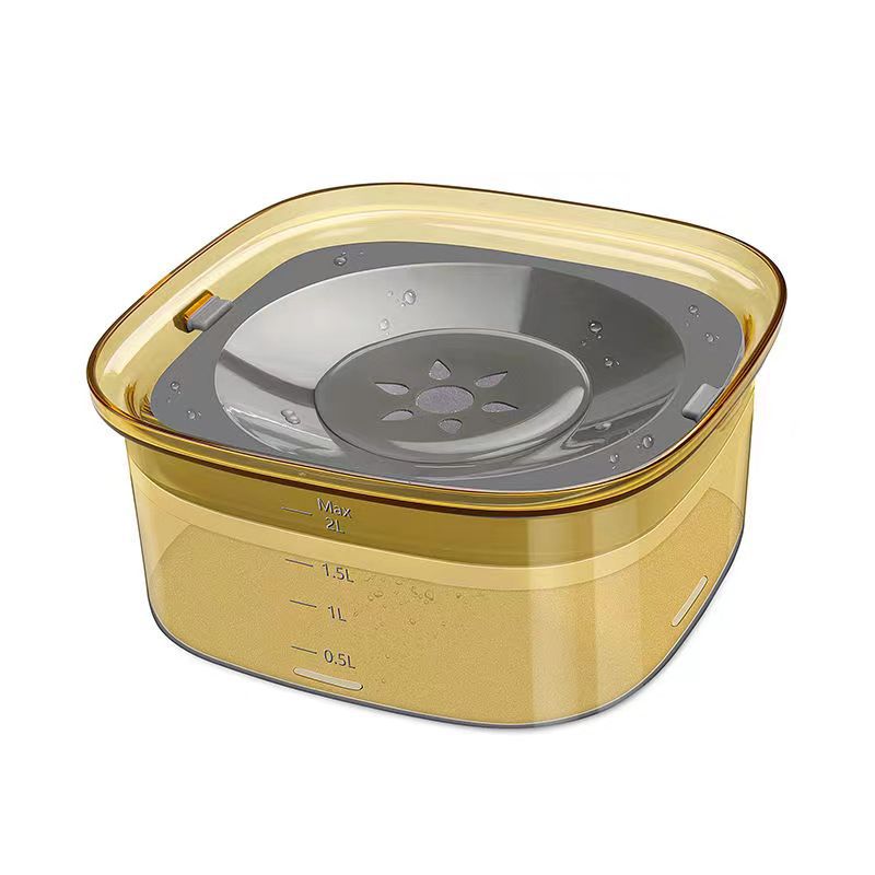 anti spill slow water feeder bowl