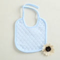 round cotton baby bib