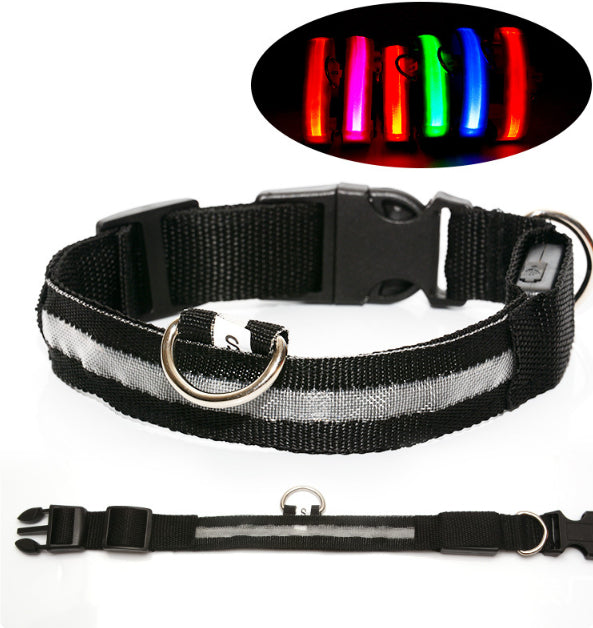 Rechargeable LED Safety Collar for Dogs