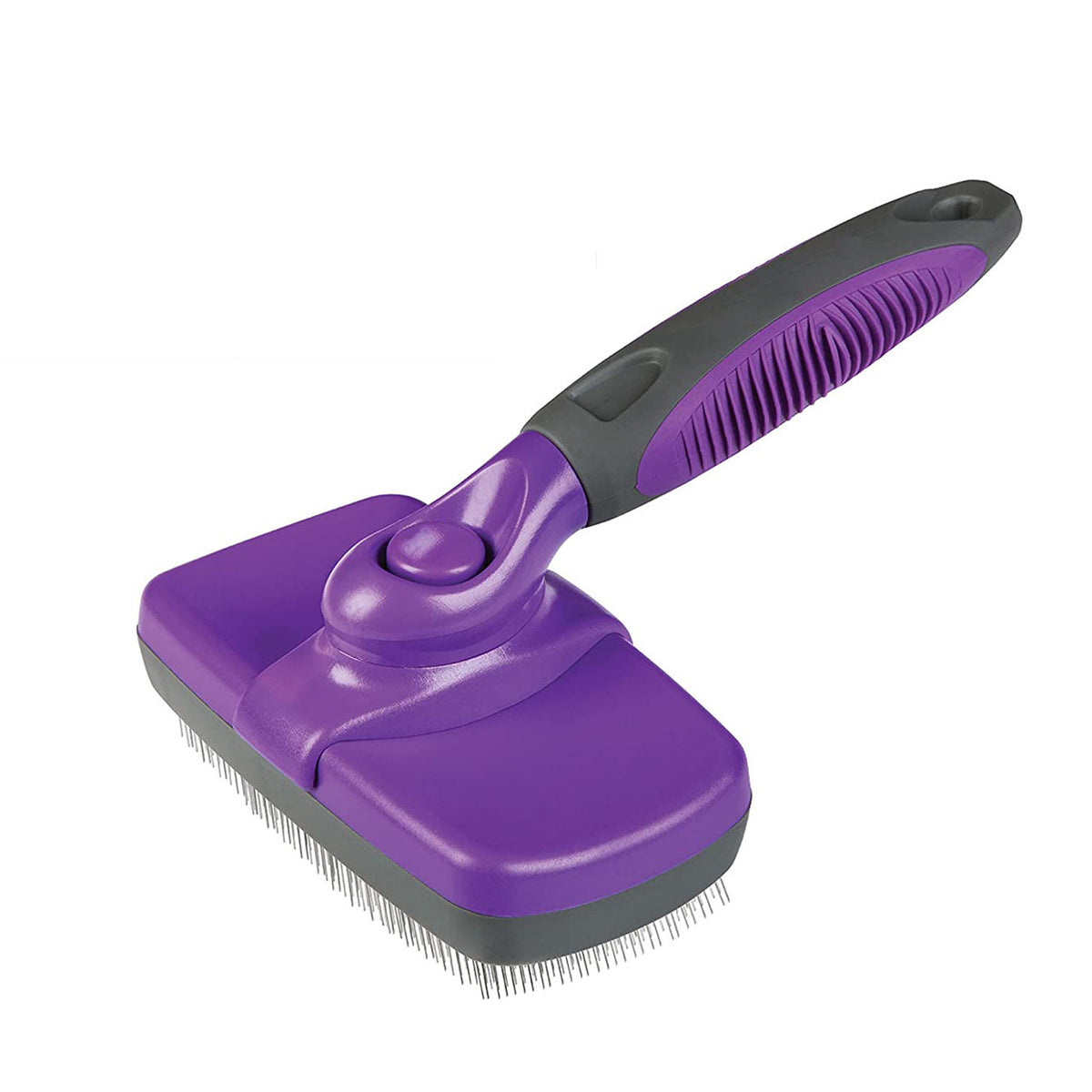 self cleaning deshedding brush