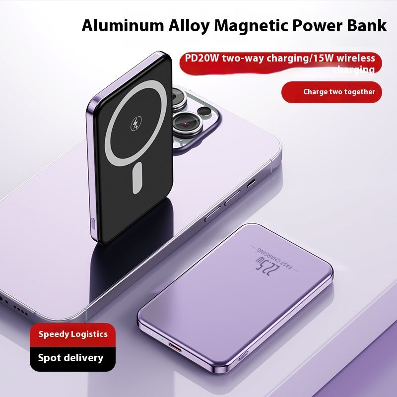 Slim Magnetic Wireless Power Bank