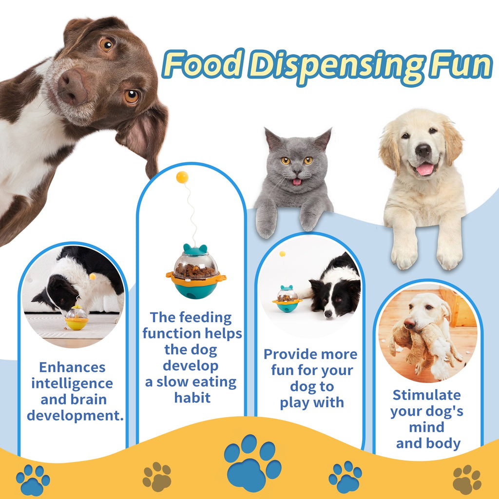 treat dispensing toy for cats and dogs