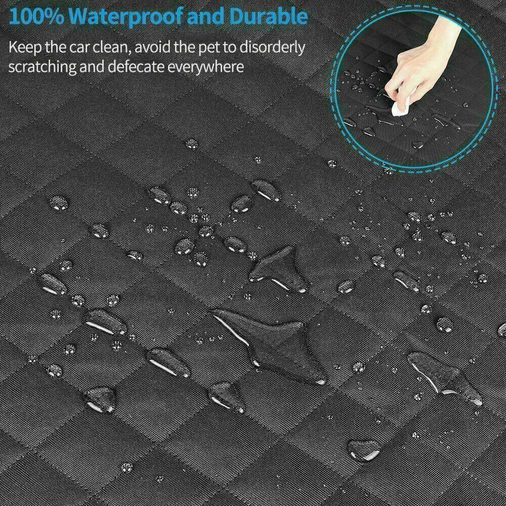 Waterproof Dog Car Seat Cover Rear Seat Hammock Protector