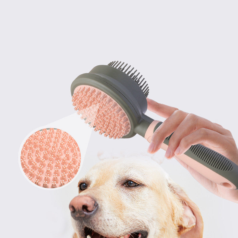 double sided pet grooming brush
