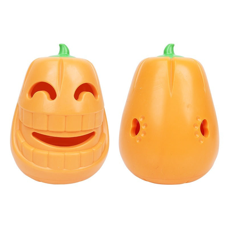 halloween pumpkin dog toy